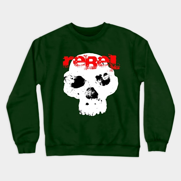 rebel Crewneck Sweatshirt by martian